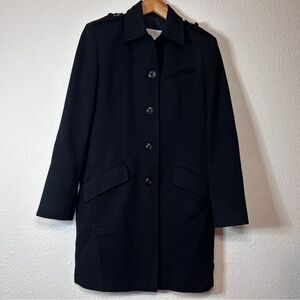 Vintage Black Women's Origins Wool Coat